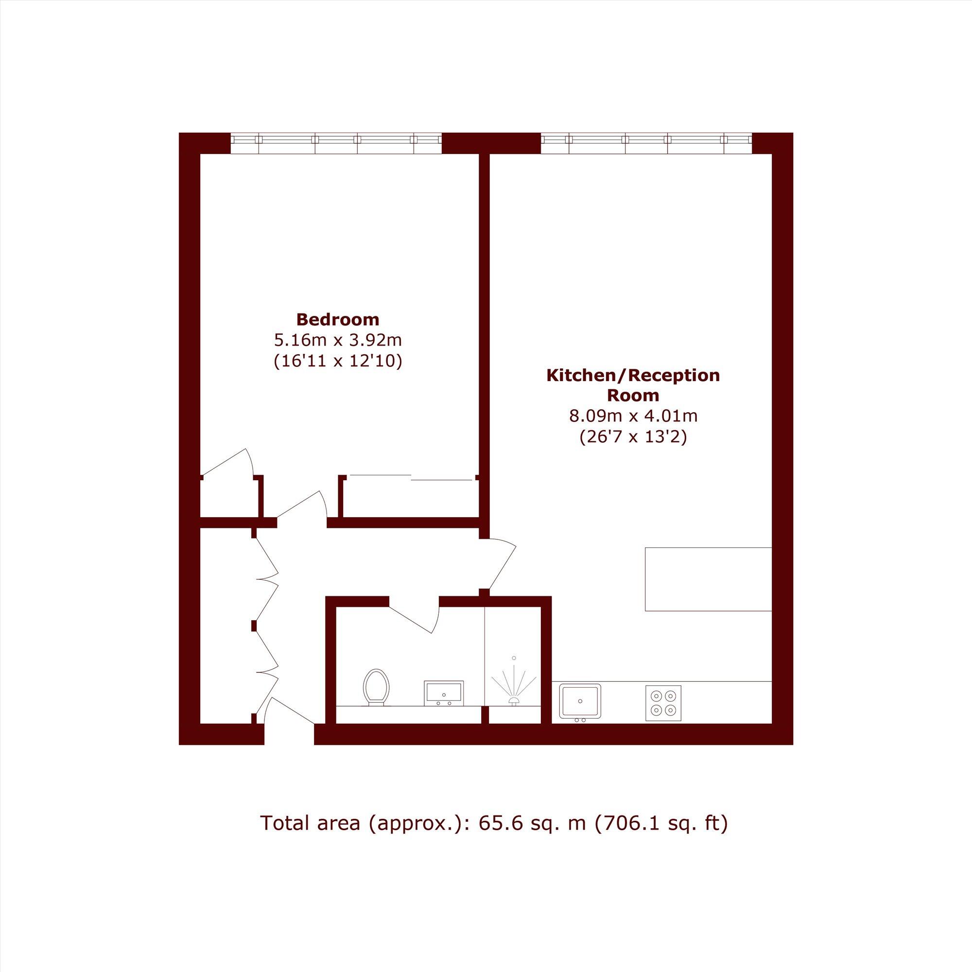 The Old Aeroworks, Lisson Grove floorplan