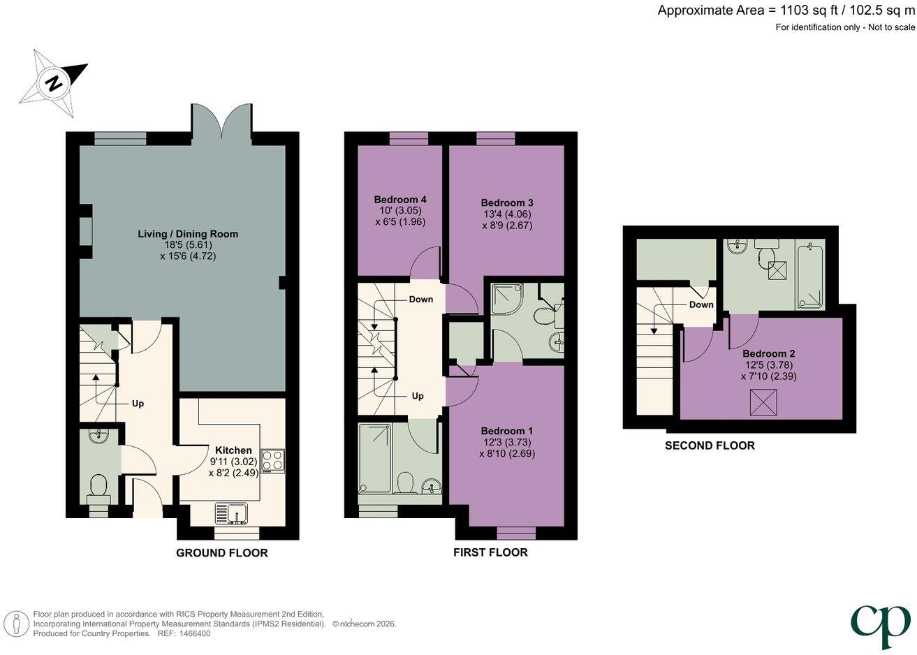 Coppice Mead, Stotfold, SG5 floorplan