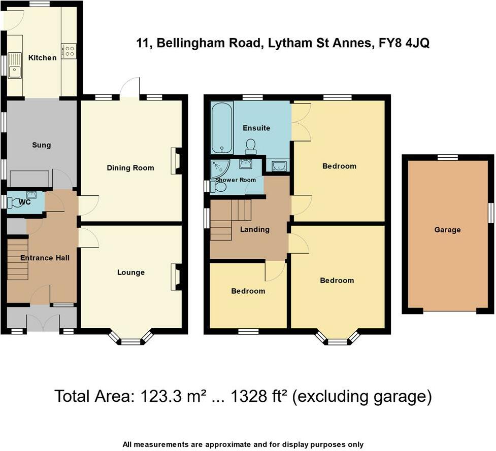 Bellingham Road, Lytham floorplan