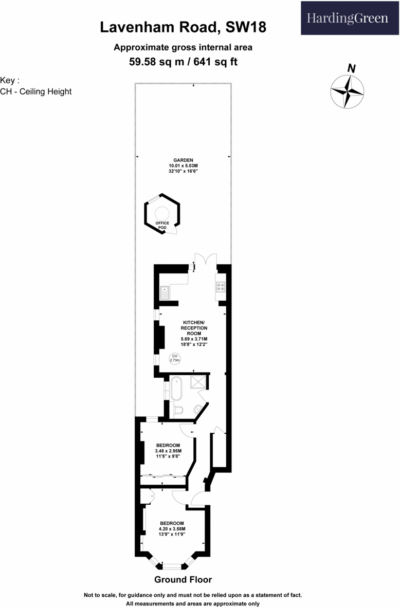 Lavenham Road, London, SW18 floorplan