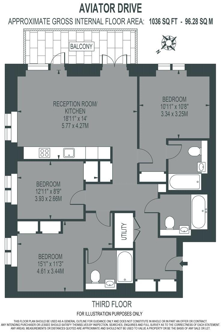 The Maple, 10 Aviator Drive, NW2 floorplan