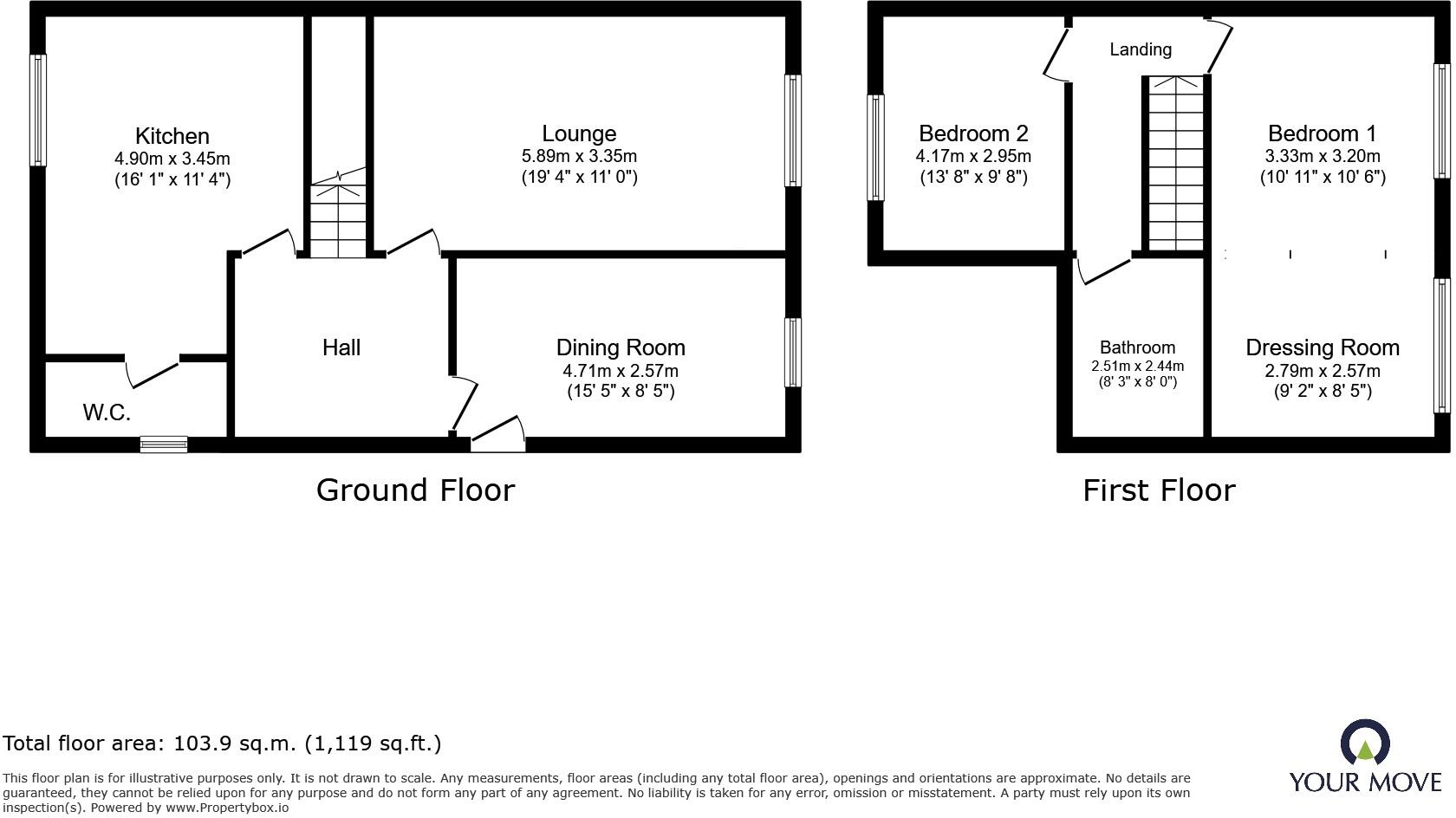 Paterson Place, Shepshed, Loughborough, LE12 floorplan