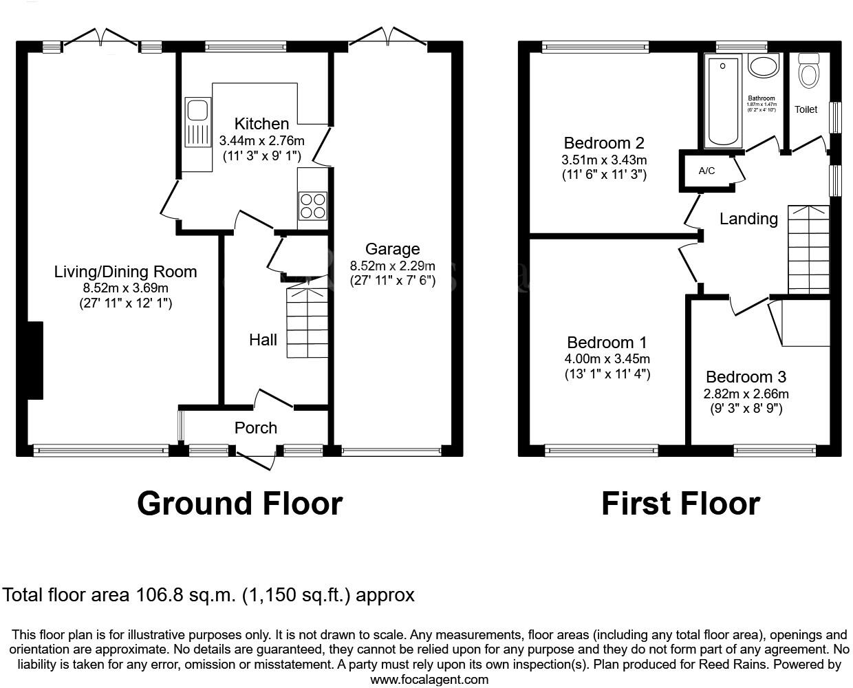 Limestone Close, Woodsetts, Worksop, South Yorkshire, S81 floorplan