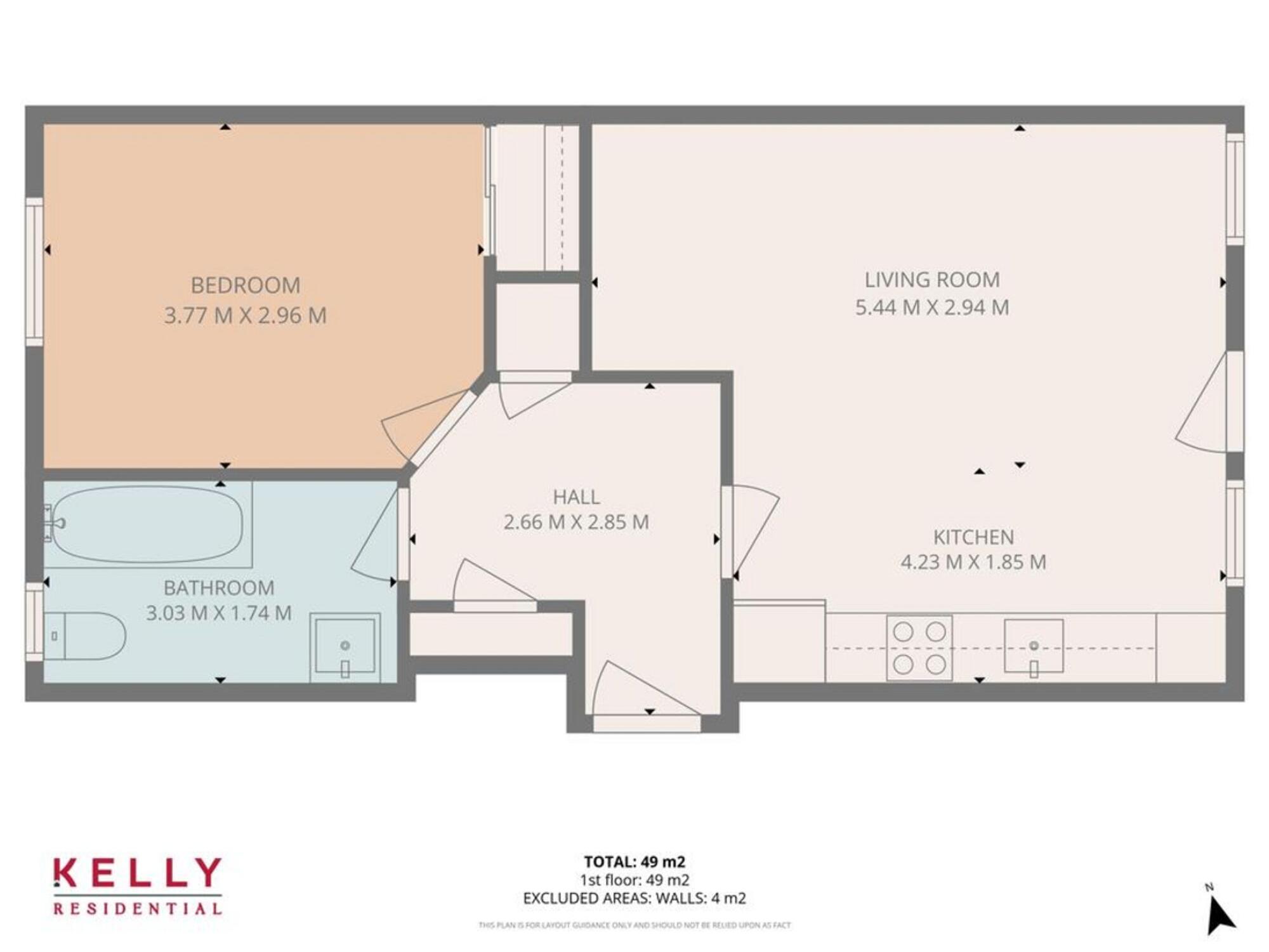 Curle Street, Glasgow, G14 floorplan