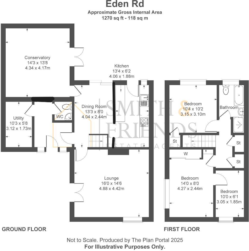 Eden Road, Newton Aycliffe floorplan