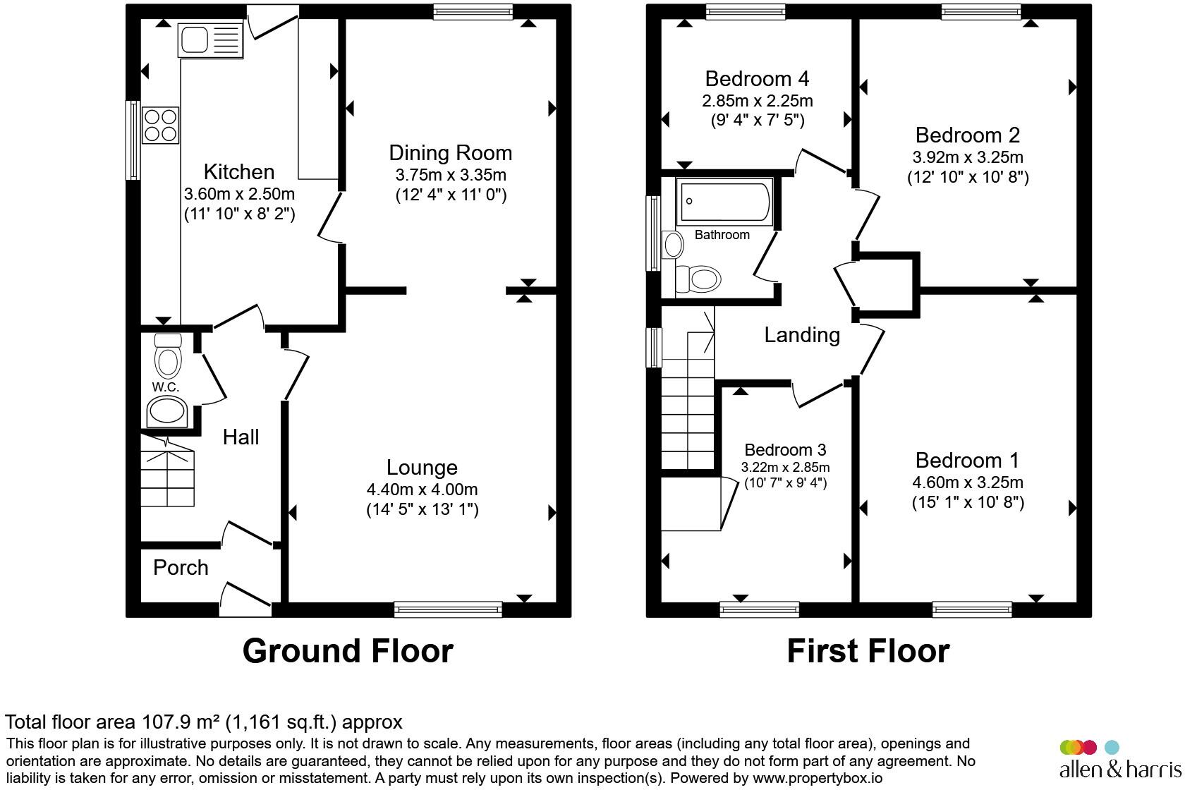 Fonmon Road, Rhoose, BARRY floorplan
