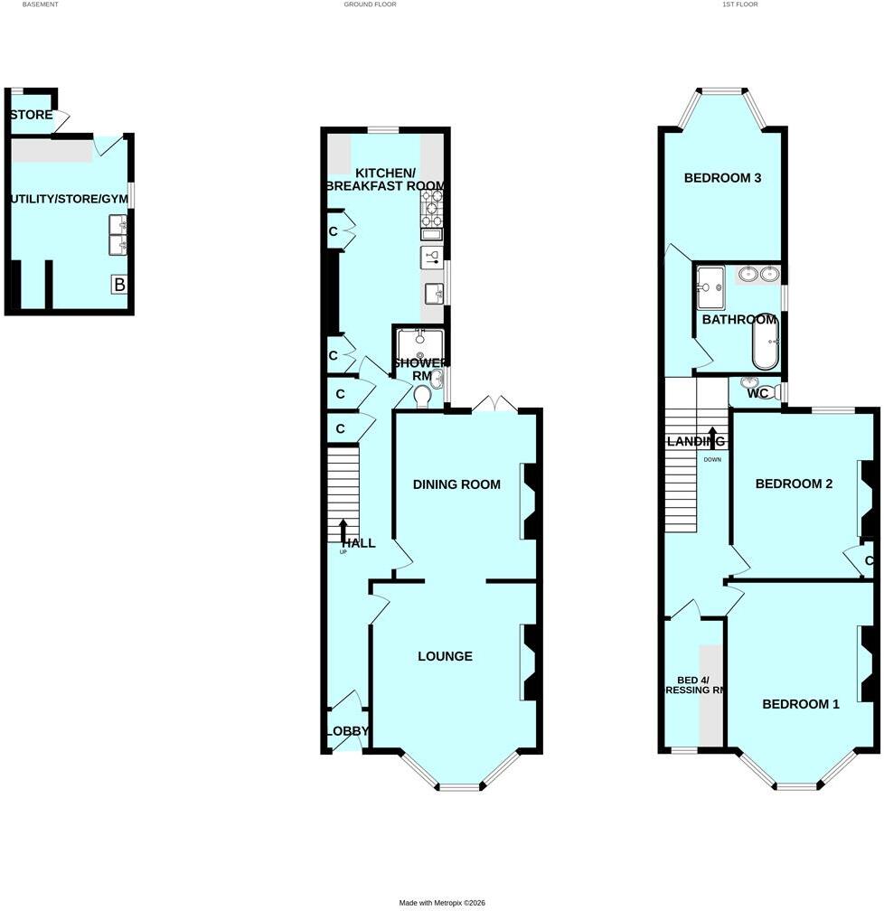 Hermitage Road, Plymouth floorplan