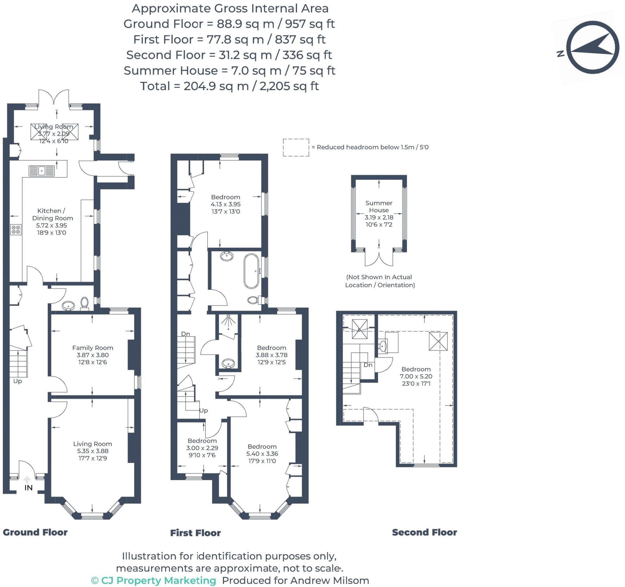 Bourne End floorplan