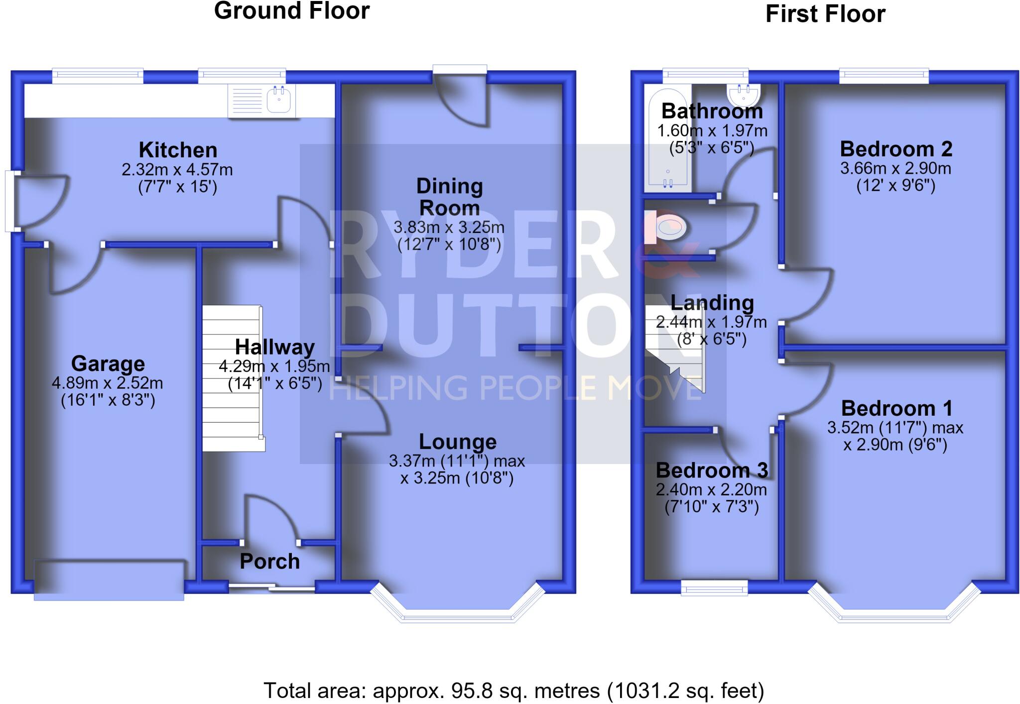 Bowness Road, Middleton, Manchester, M24 floorplan