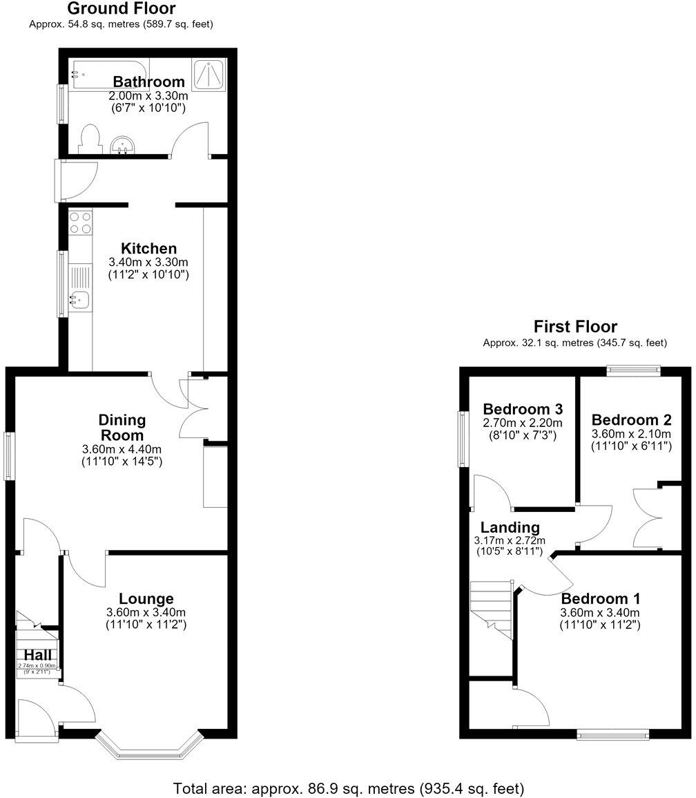 Main Road, Anwick, Sleaford, Lincolnshire, NG34 floorplan