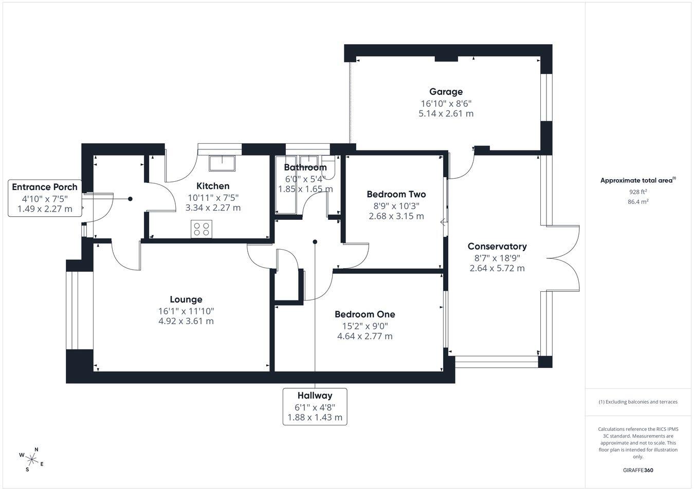 Erica Drive, South Normanton, DE55 floorplan