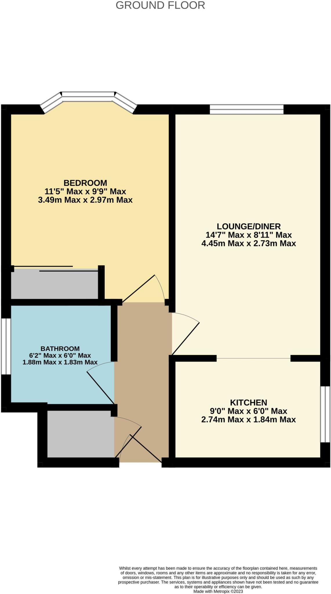 442 Portsmouth Road, Sholing, SO19 floorplan