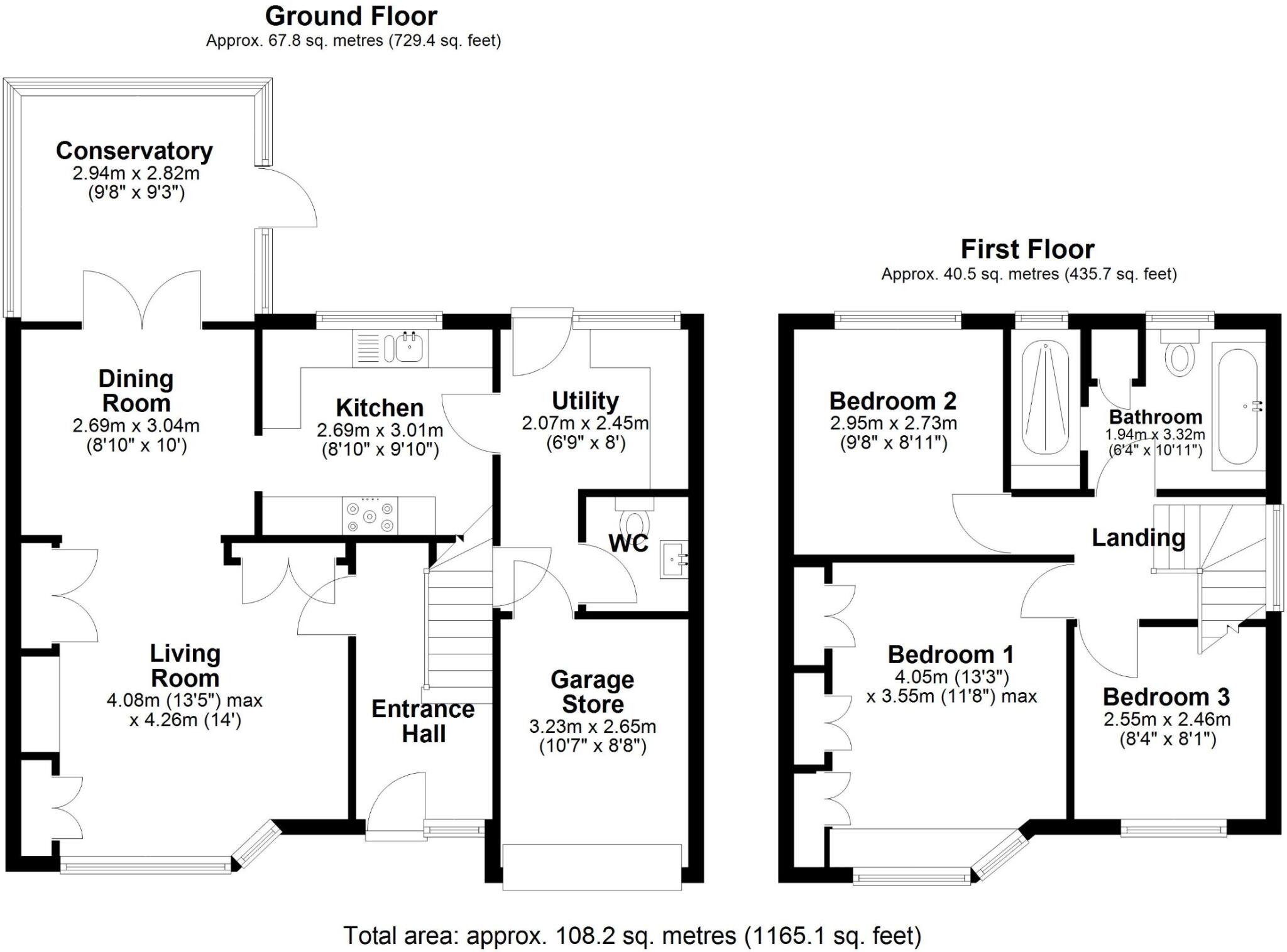Orchard Road, Whickham, Newcastle upon Tyne floorplan