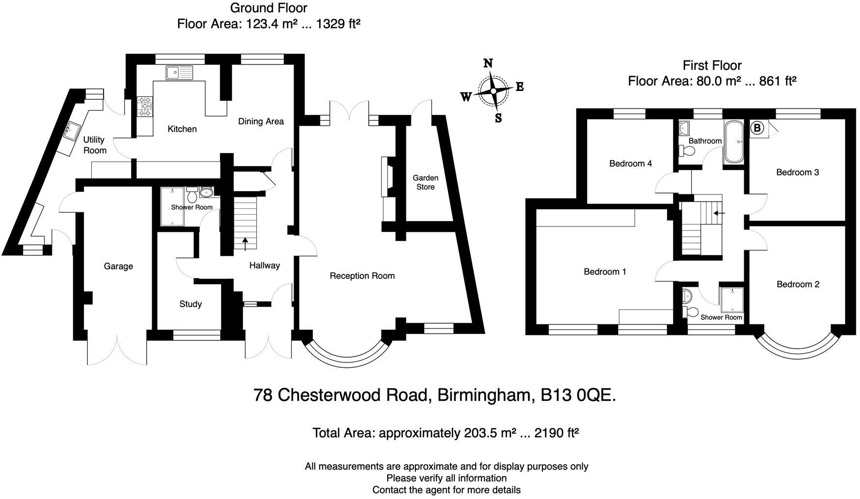 Chesterwood Road, Kings Heath, Birmingham floorplan