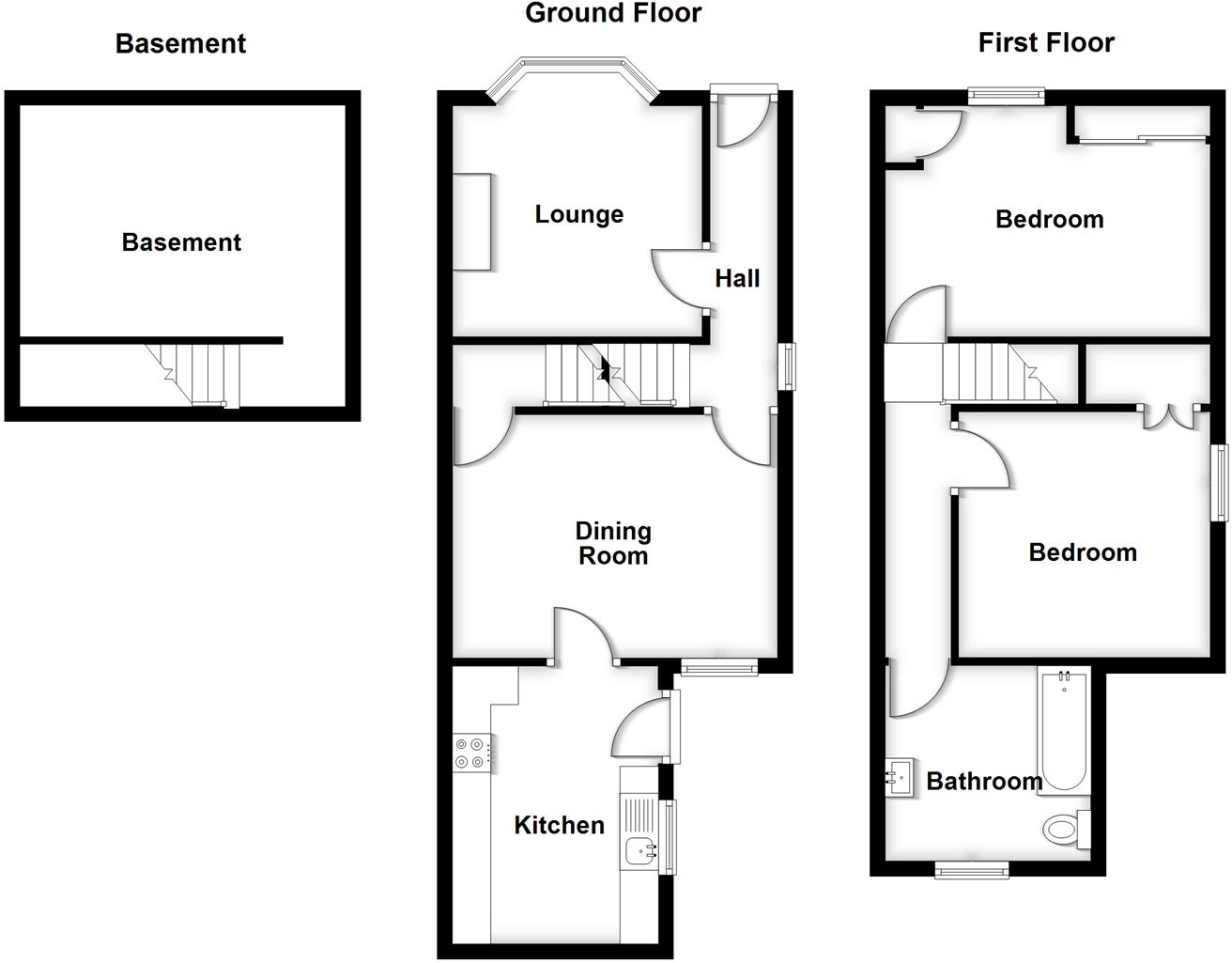 Percy Street, Greenfields, Shrewsbury floorplan