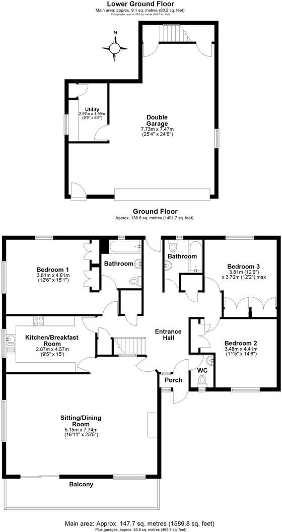 Galmpton, Kingsbridge floorplan