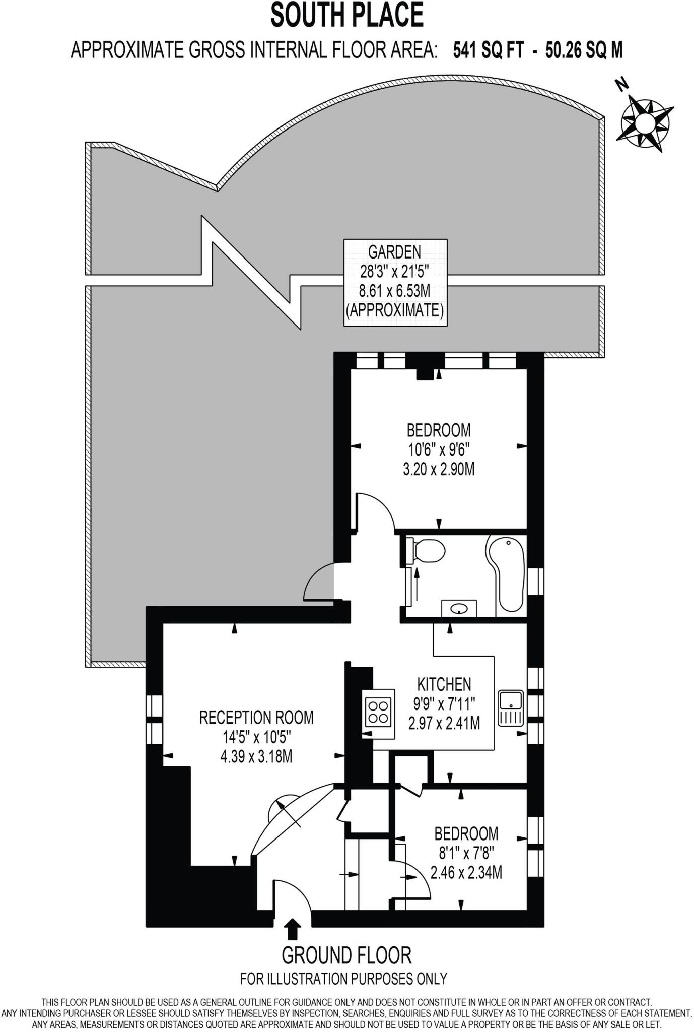 South Place, Surbiton, KT5 floorplan