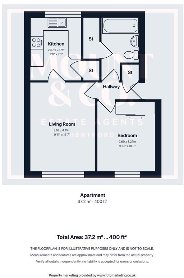Linden Court, Monks Walk, Buntingford, Hertfordshire, SG9 floorplan