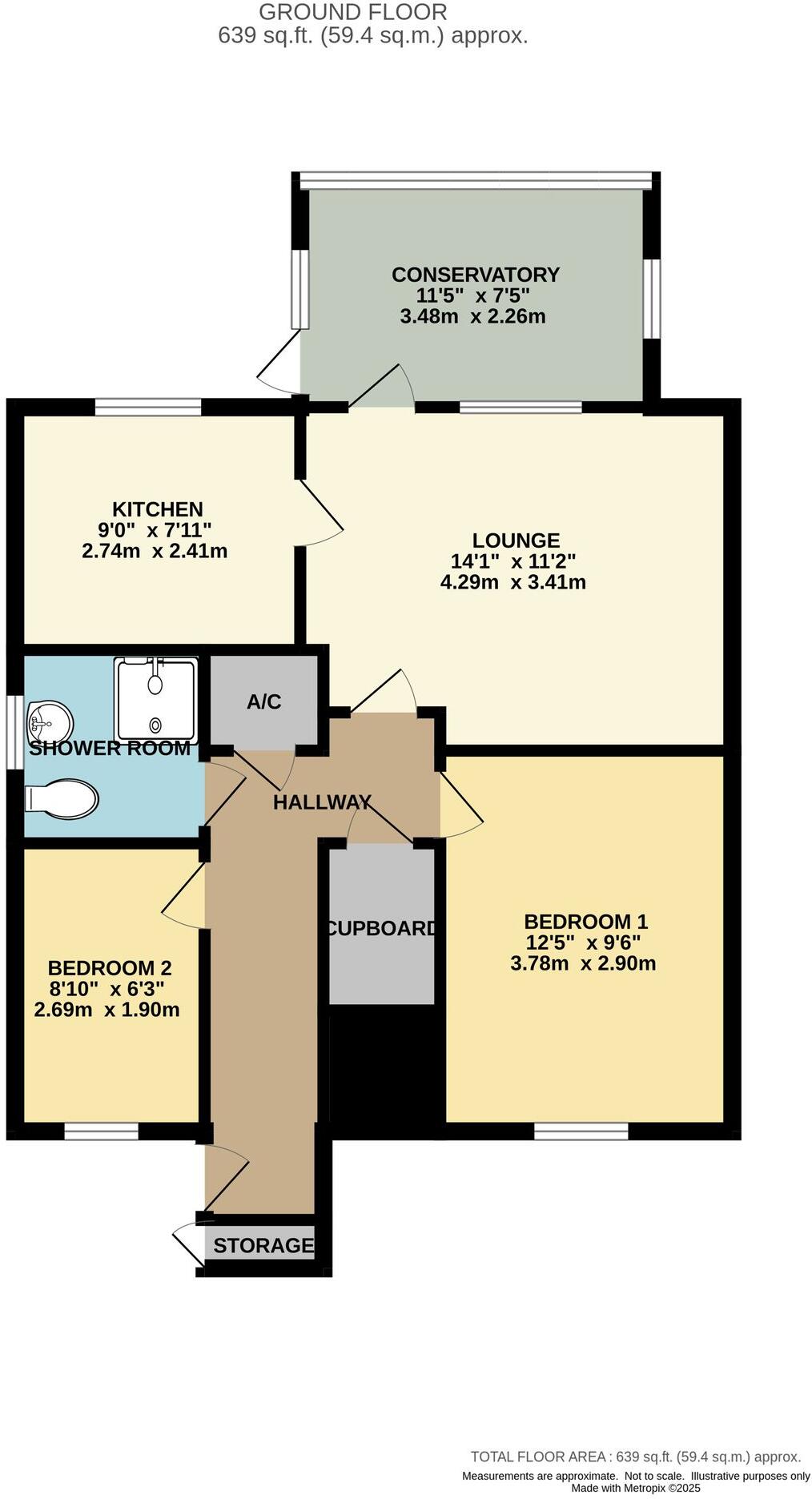 Victoria Place, Wimborne, BH21 floorplan