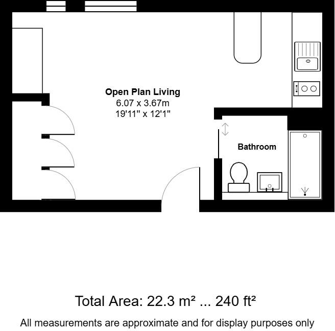 Flat 17, Mallory House, 91 East Road, Cambridge, Cambridgeshire floorplan