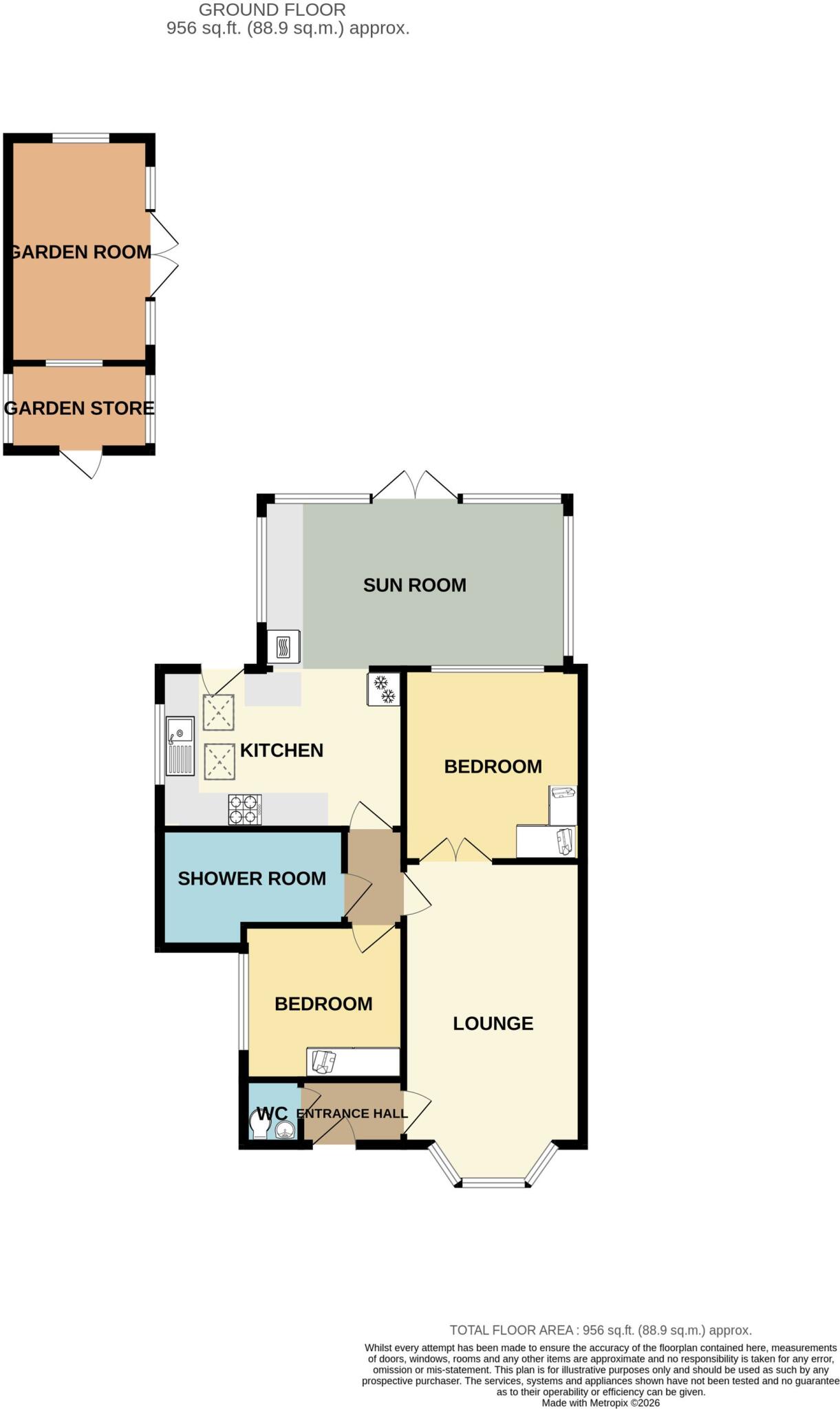 Leicester Drive, Glossop, SK13 floorplan