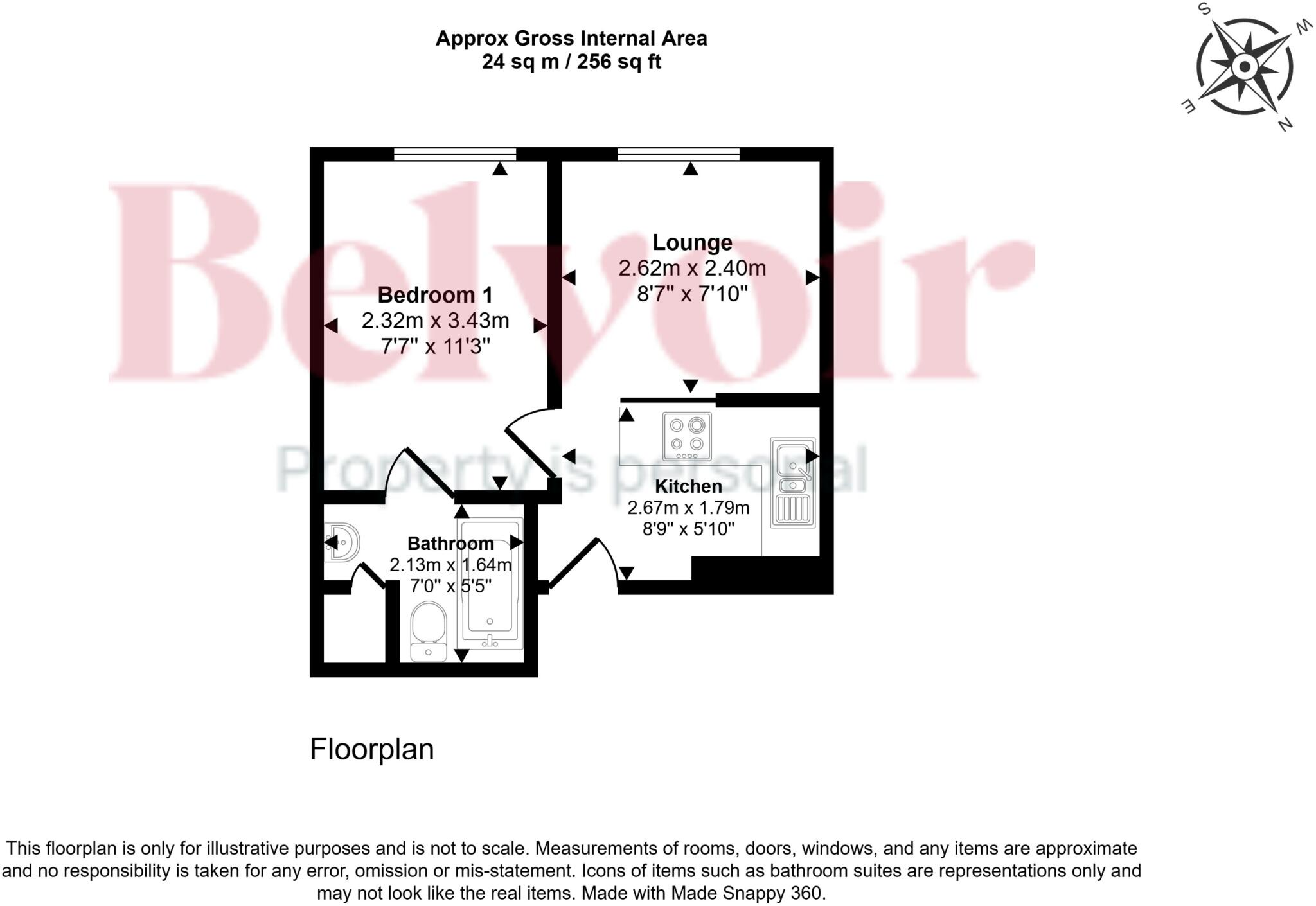 Cross Street, Saffron Walden, CB10 floorplan