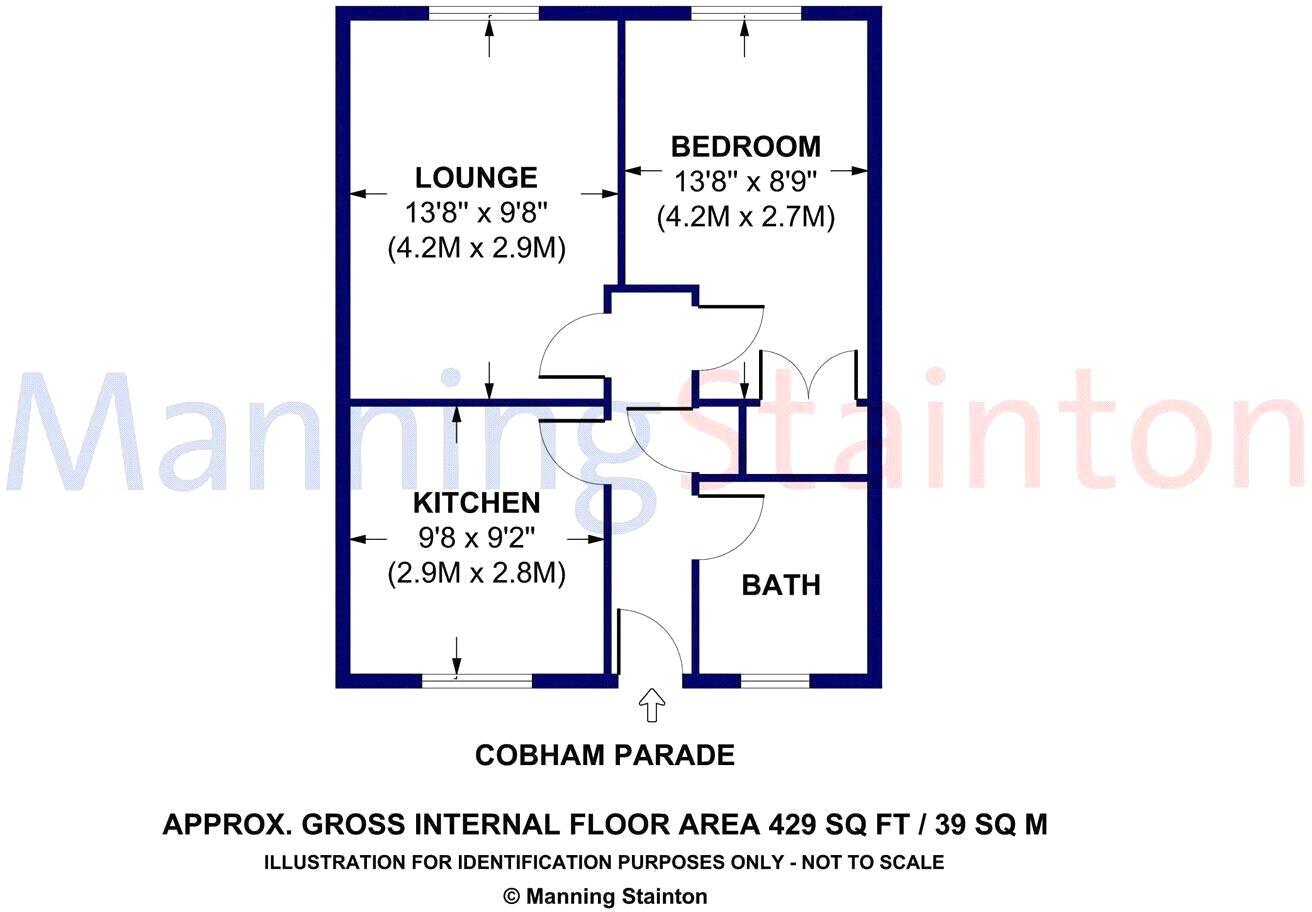 Cobham Parade, Leeds Road, Wakefield, West Yorkshire floorplan