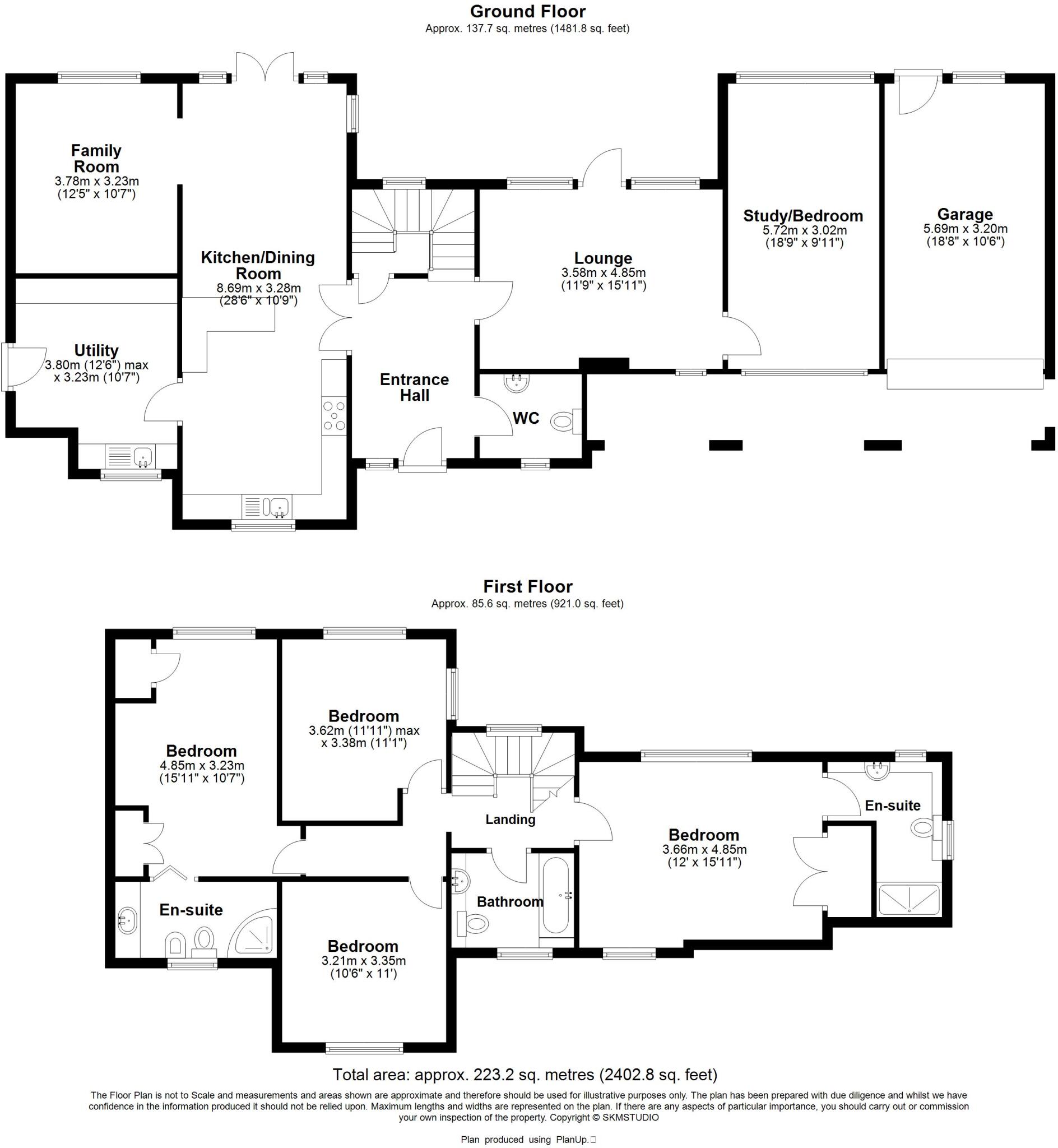 Green Lane Close, Harpenden, AL5 floorplan