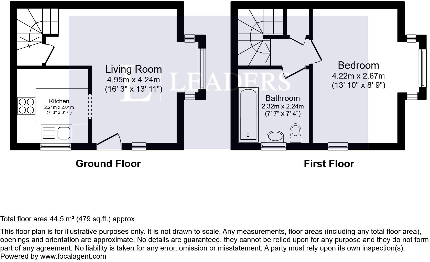 Derwent Road, Highwoods, Colchester, CO4 floorplan