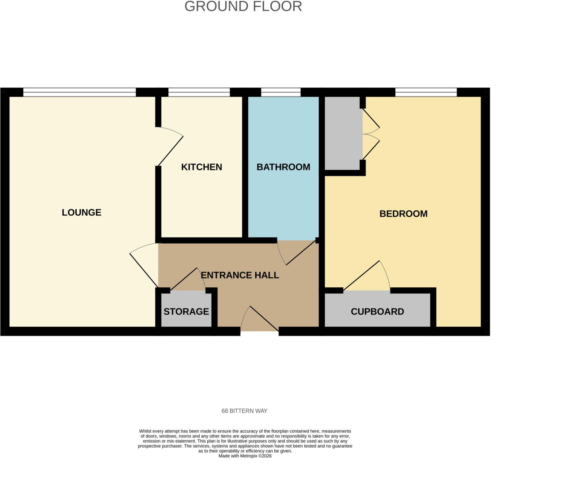 Bittern Way, Letchworth Garden City, SG6 4TL floorplan