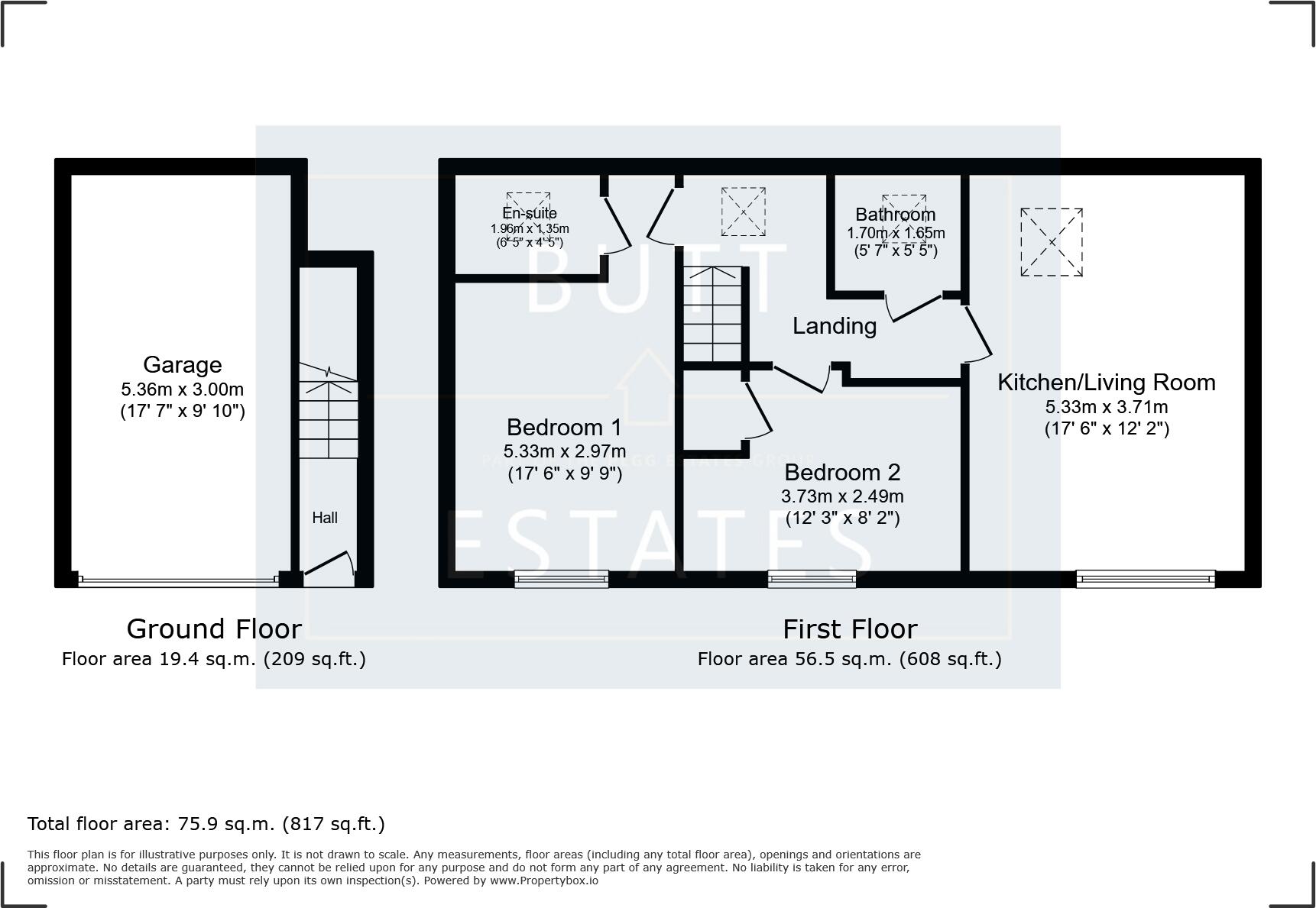 Elmores Well Avenue, Exeter floorplan