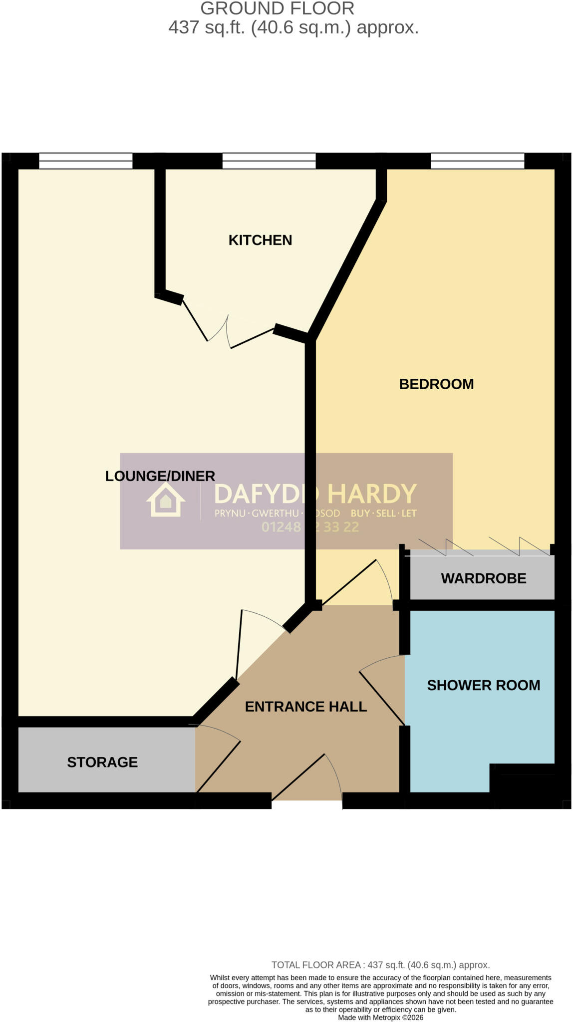 Coed Pella Road, Colwyn Bay, Conwy, LL29 floorplan
