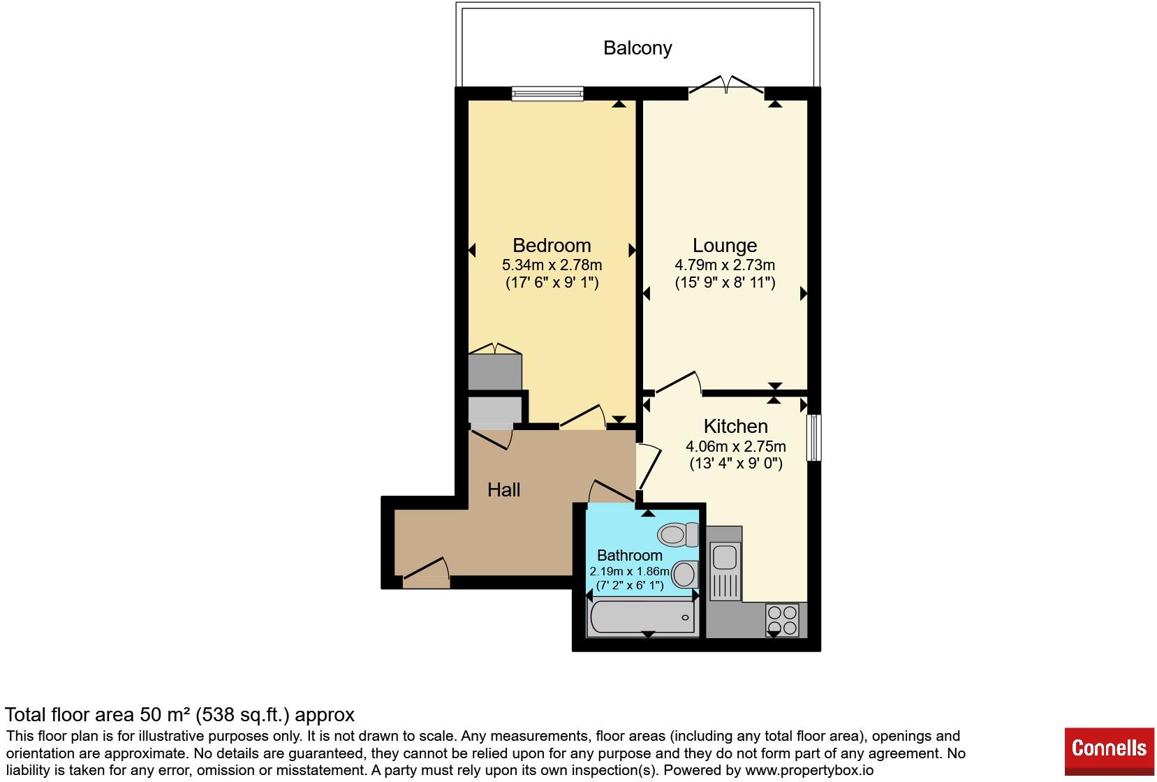 Bridge Road East, Welwyn Garden City floorplan