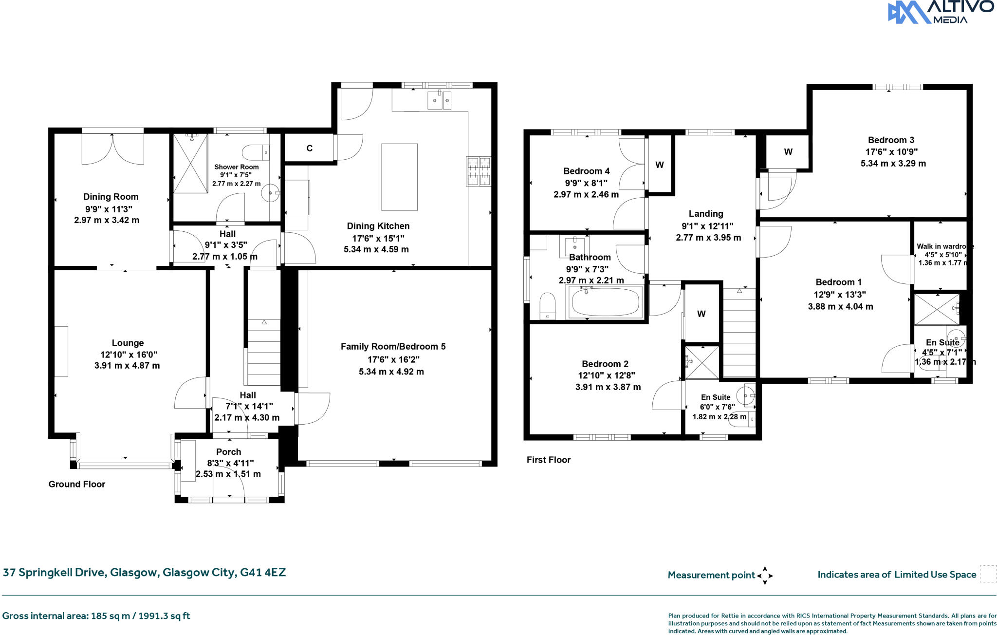 Springkell Drive, Pollokshields, Glasgow City floorplan