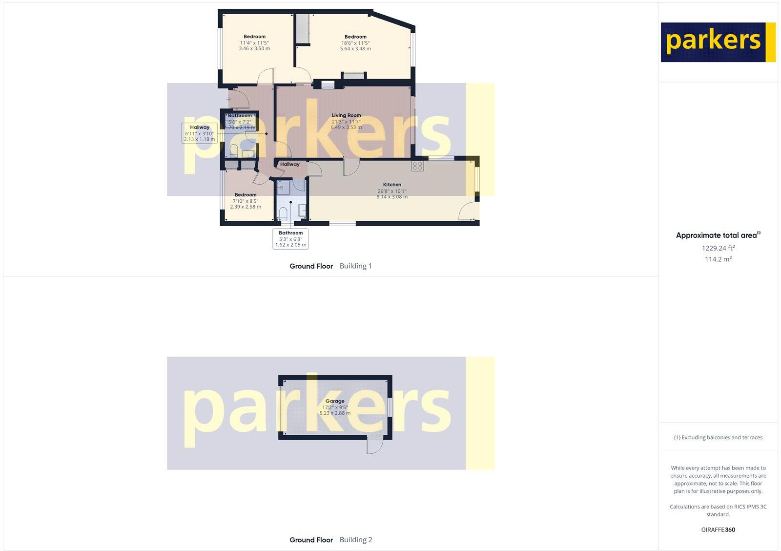 Meadow Road, Earley, Reading, Berkshire, RG6 floorplan