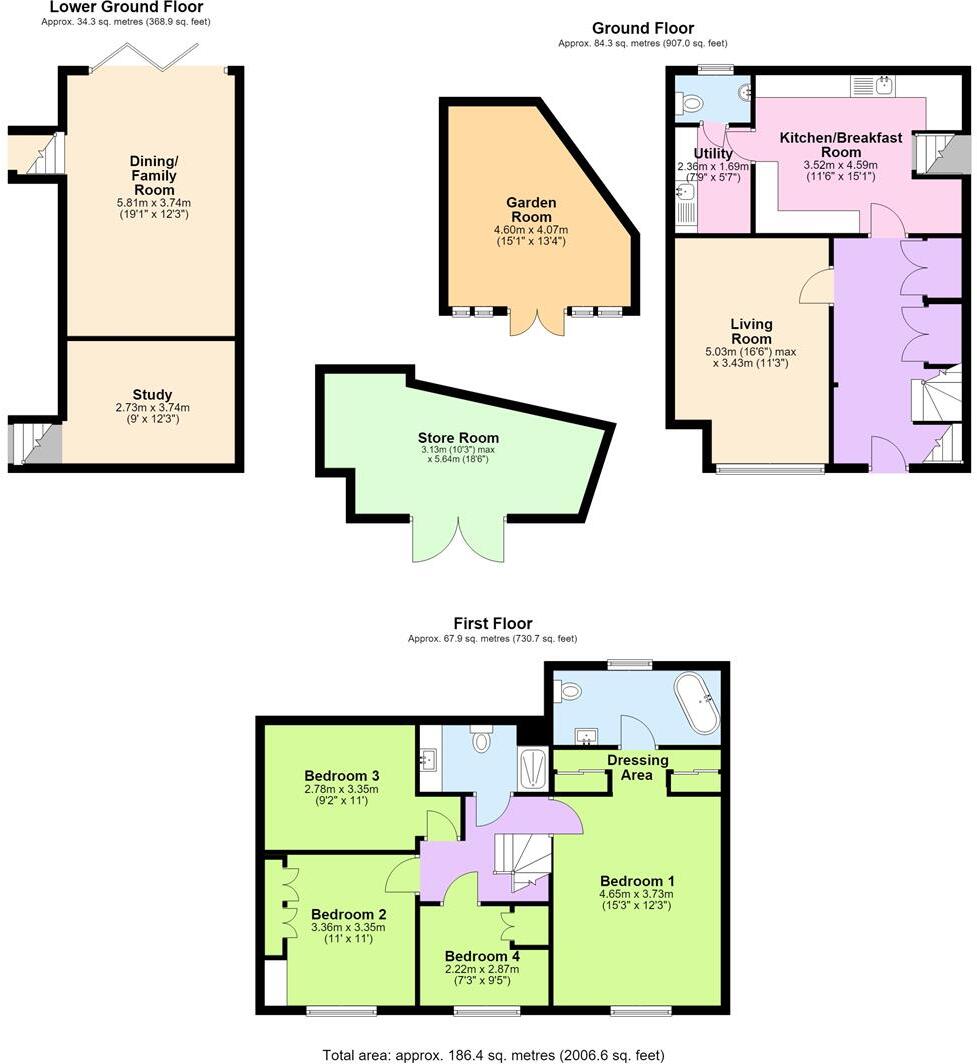 Tibbs Hill Road, Abbots Langley floorplan
