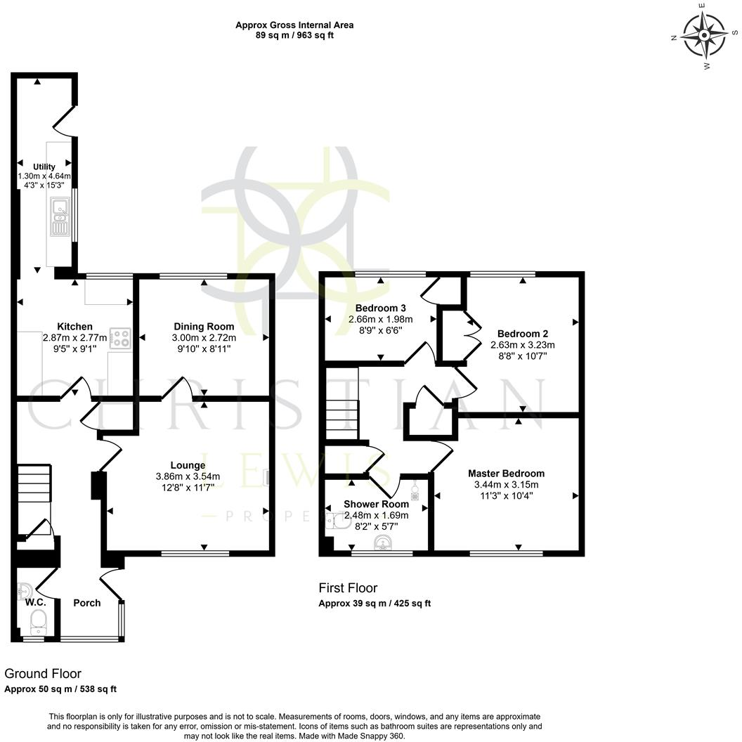 Peewit Road, Evesham floorplan