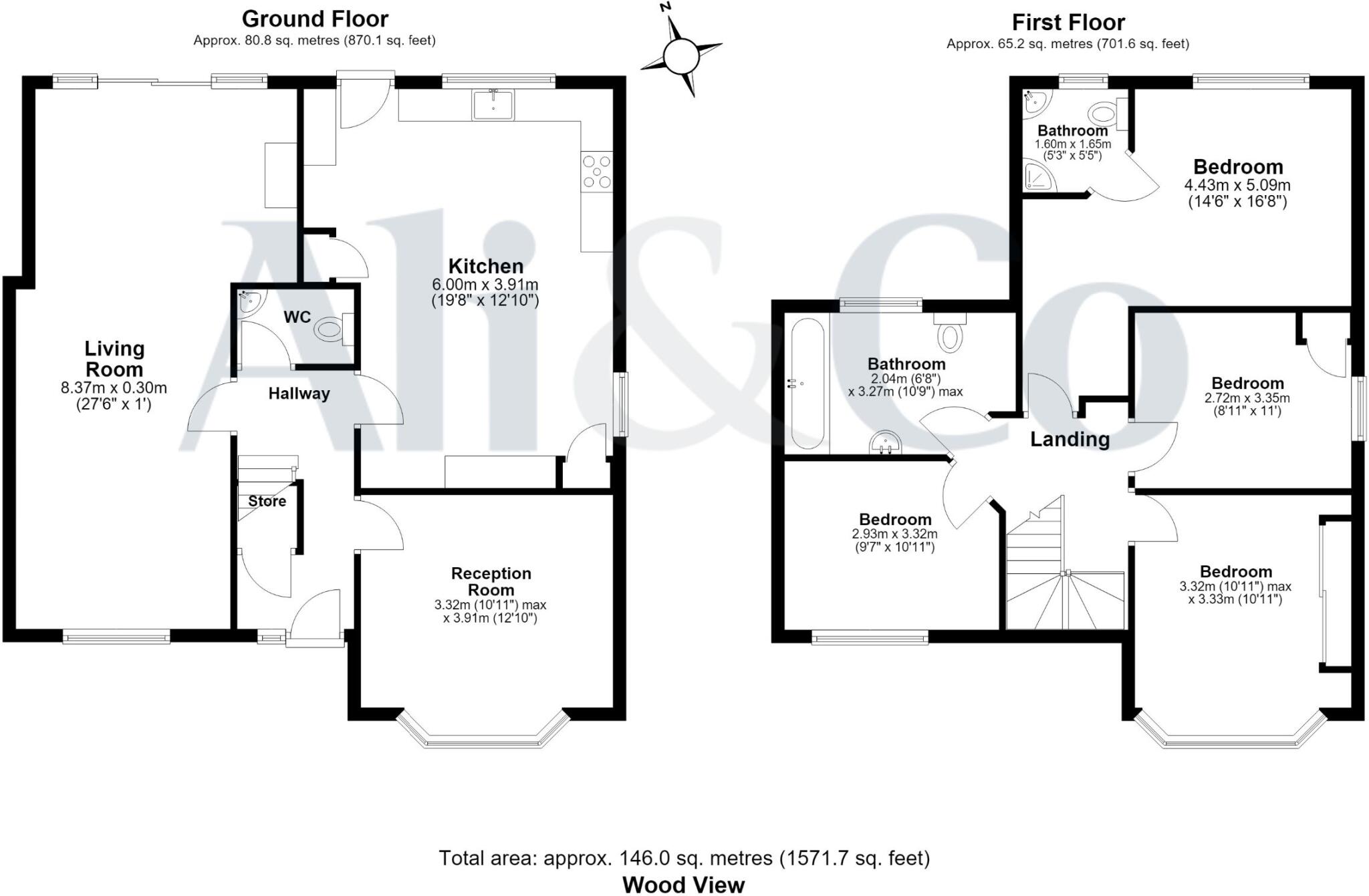 Wood View, Grays floorplan