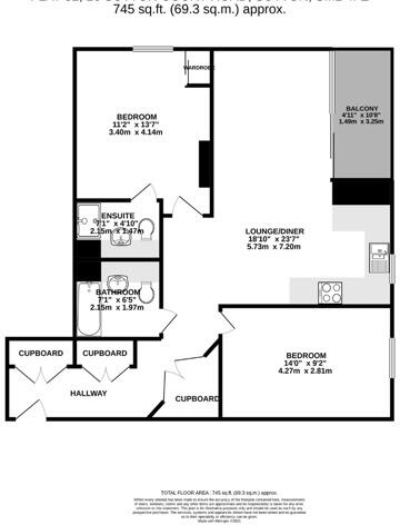 The Well House floorplan