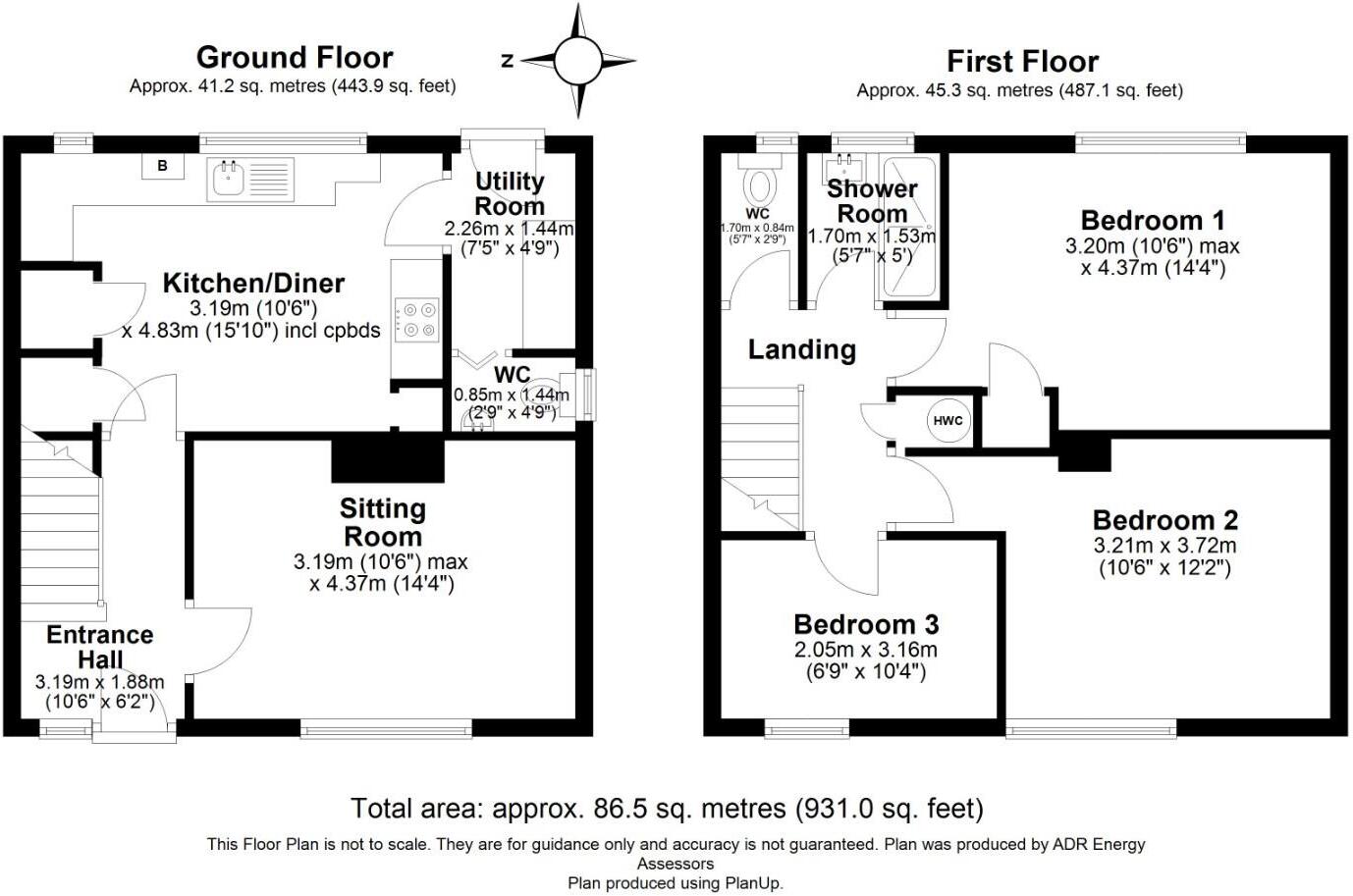 Johnson Road, Oakham, Rutland floorplan