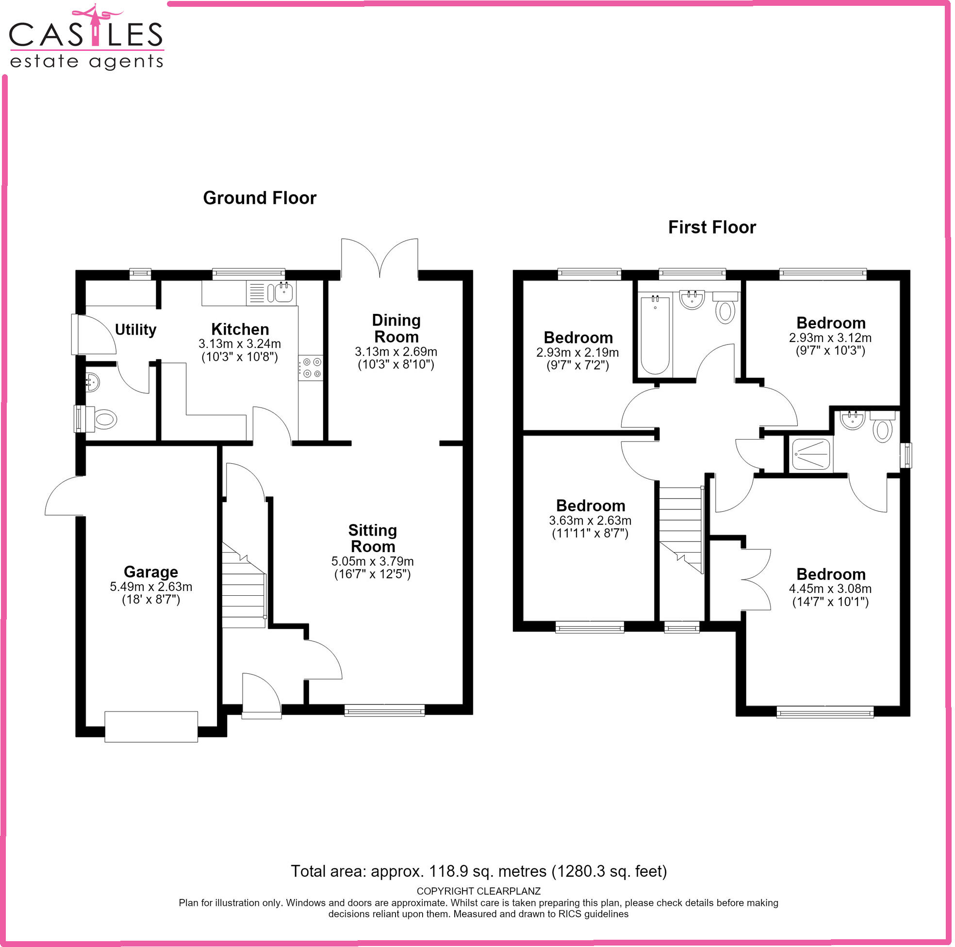 Foxtail Gardens, Ludgershall, Wiltshire floorplan