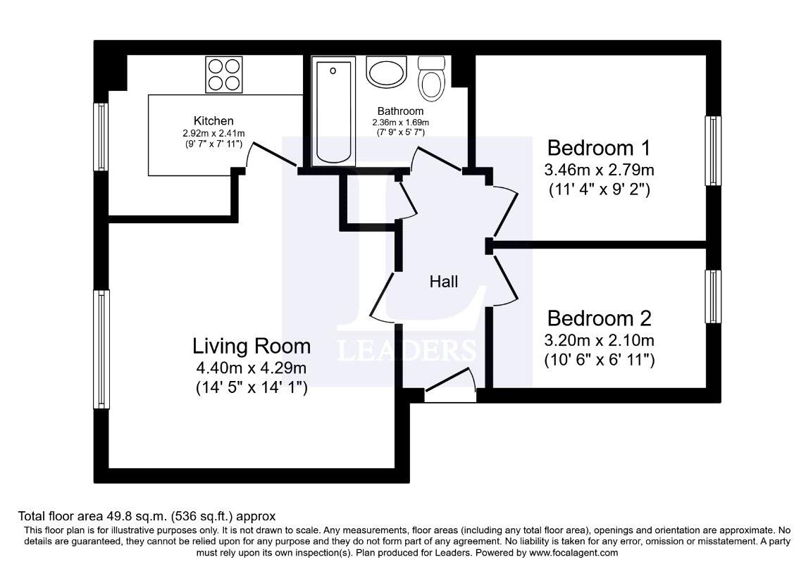 Dadswood, Harlow, CM20 floorplan