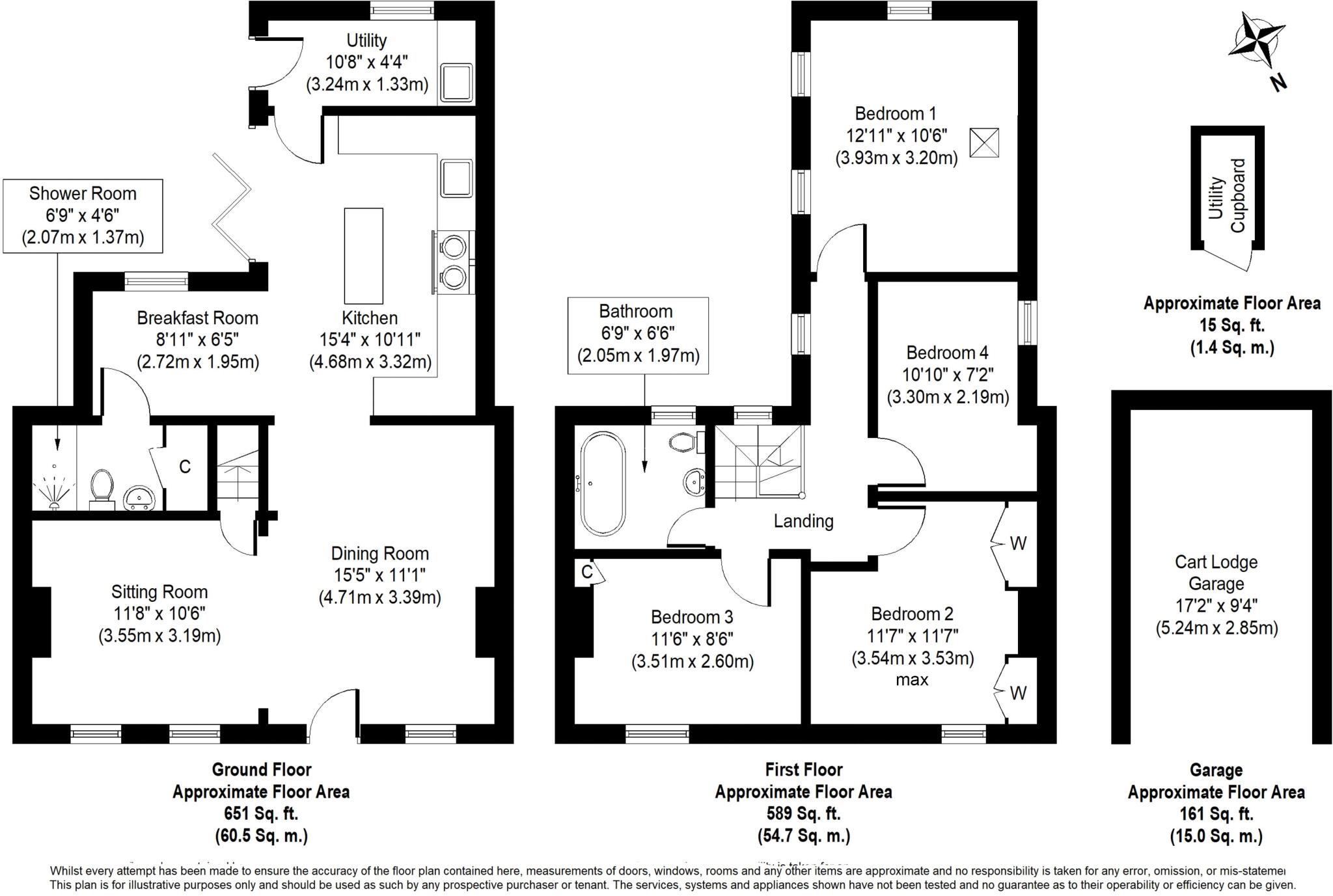 Flint Cottage, Frettenham Road, Horstead, Norfolk, NR12 7LB floorplan
