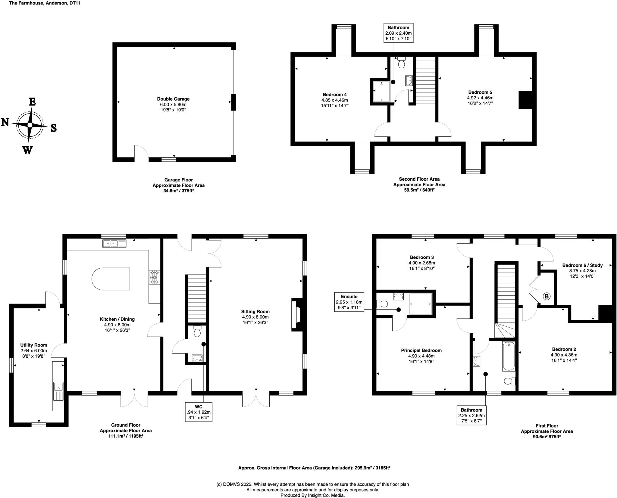 Winterborne Anderson, Blandford Forum, Dorset floorplan