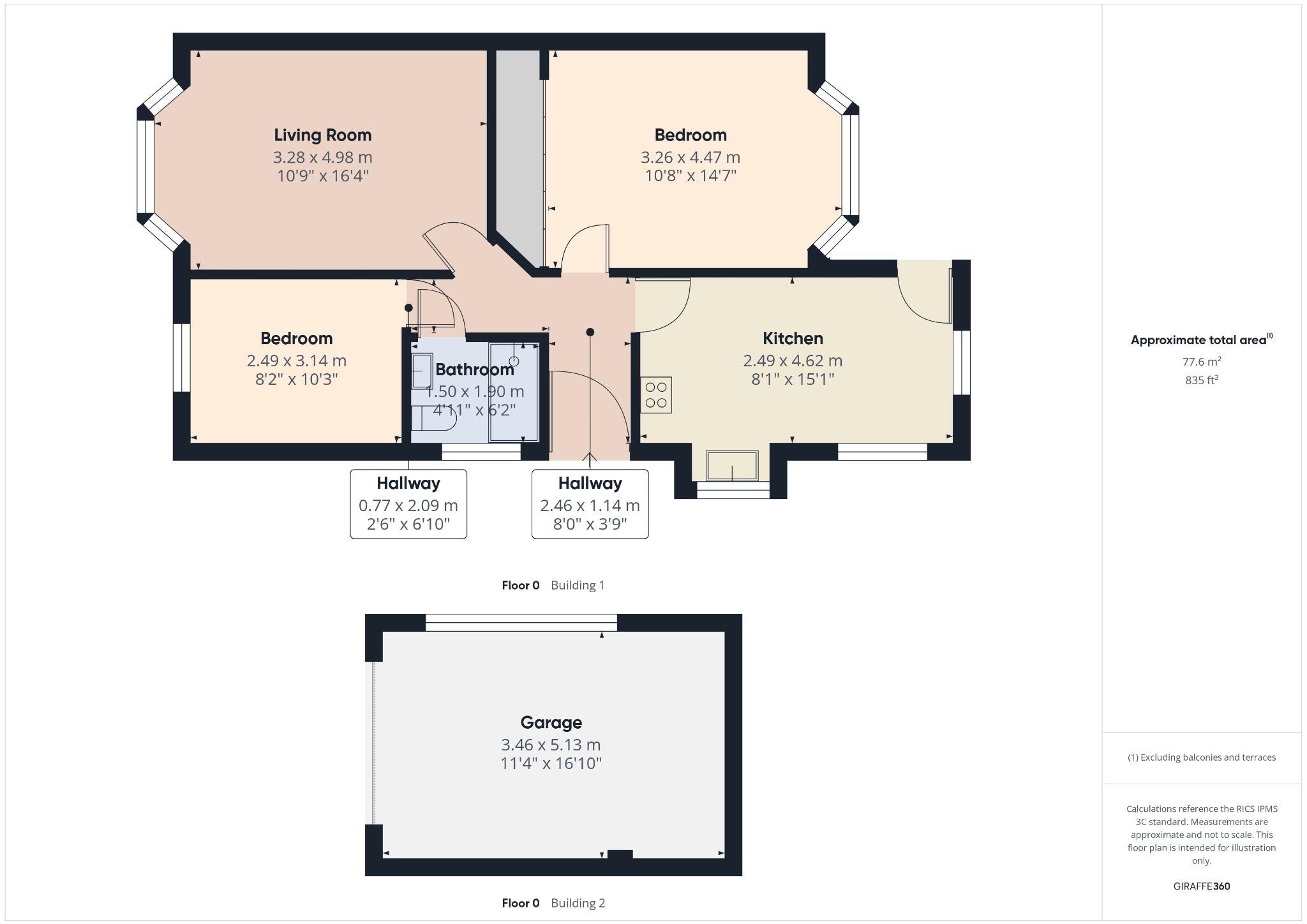 Caernarvon Close, Shotton, Deeside, Flintshire, CH5 1AS floorplan