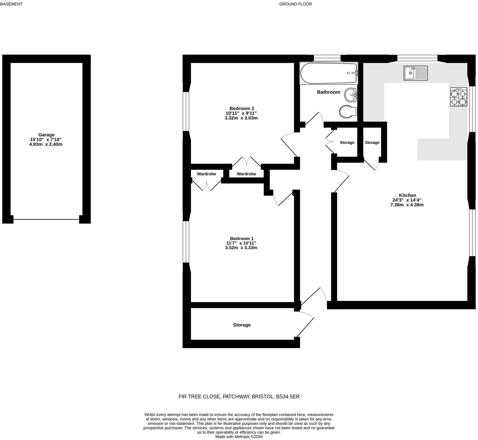 Fir Tree Close, Patchway, Bristol floorplan