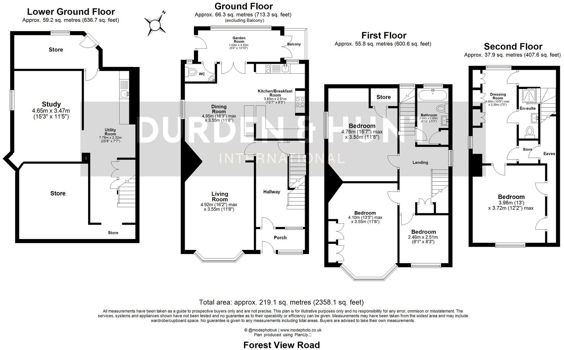 Forest View Road, Loughton, IG10 floorplan
