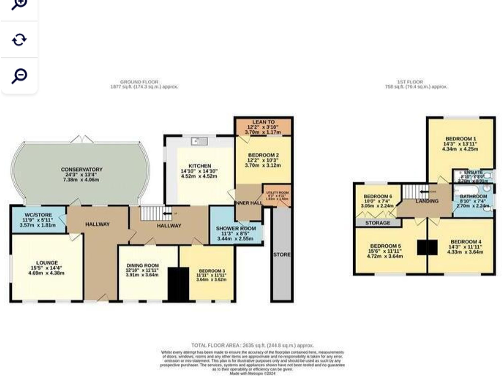 Pott Hall Road, West Row, IP28 floorplan