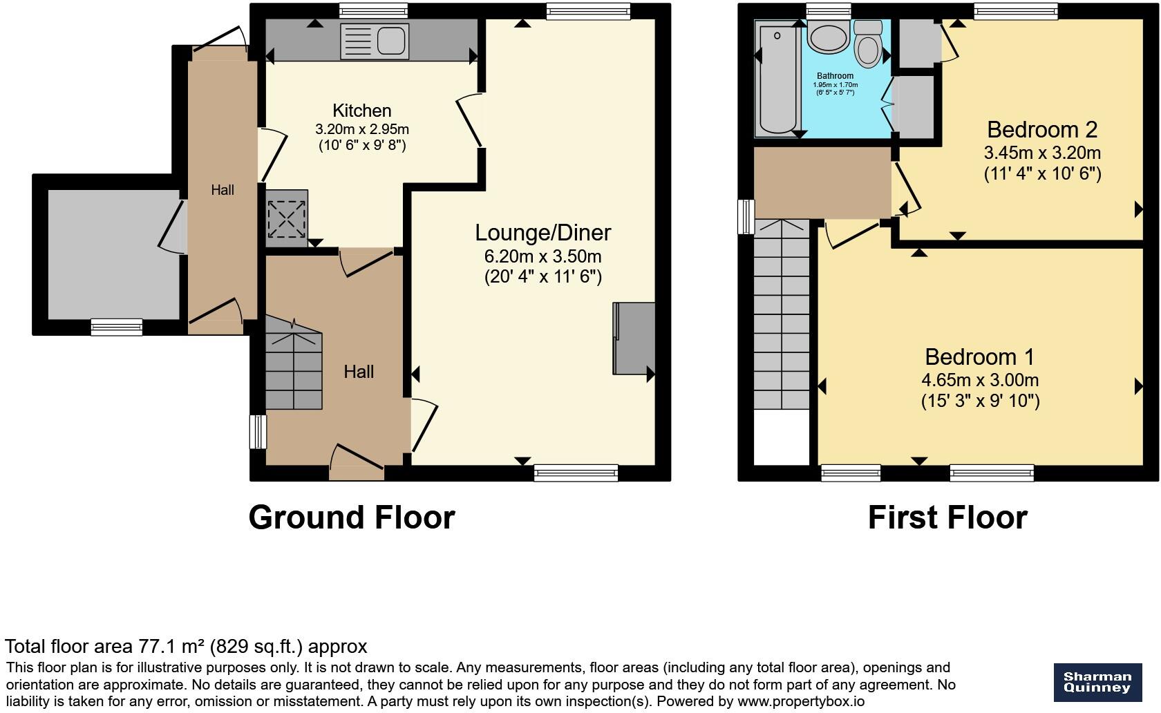 Ash Road, Peterborough floorplan