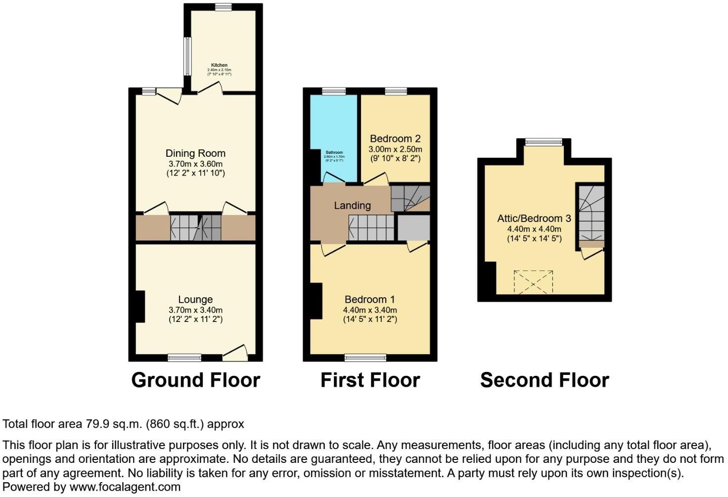 Rock Street, Pitsmoor, S3 floorplan